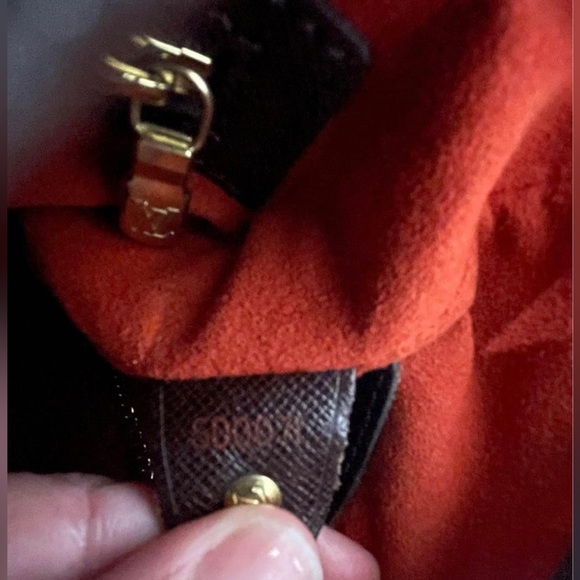 Louis Vuitton Marais Bucket Bag Damier Brown - Picture 6 of 6